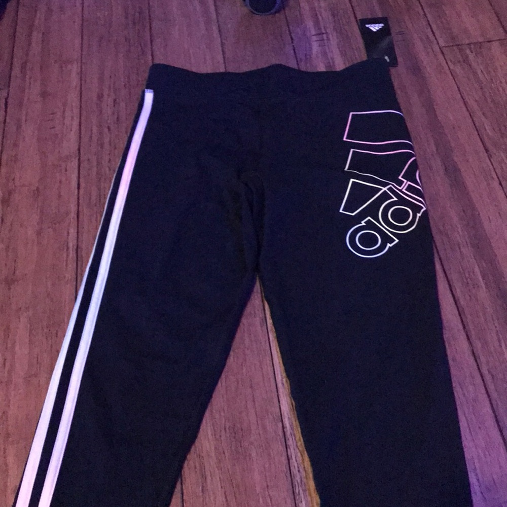 Kids adidas cropped leggings